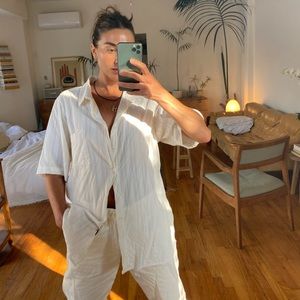 Esby Men’s linen button up